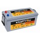 Kraftvoll 12V 250Ah 1400EN Start-Stop EFB Tam Kapalı Bakımsız Sulu Start&Servis Aküsü 